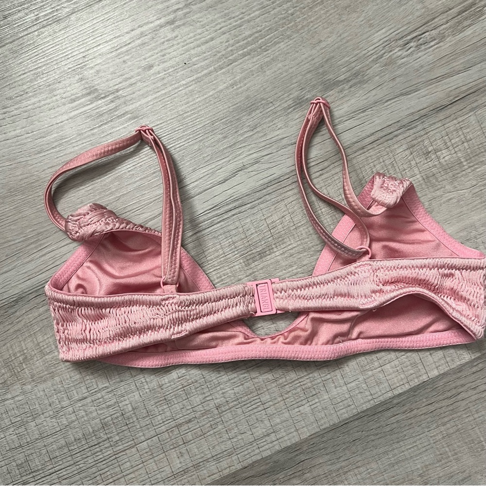 TRIANGL Bikini Maia Top Pink Textured Small - Picture 4 of 9